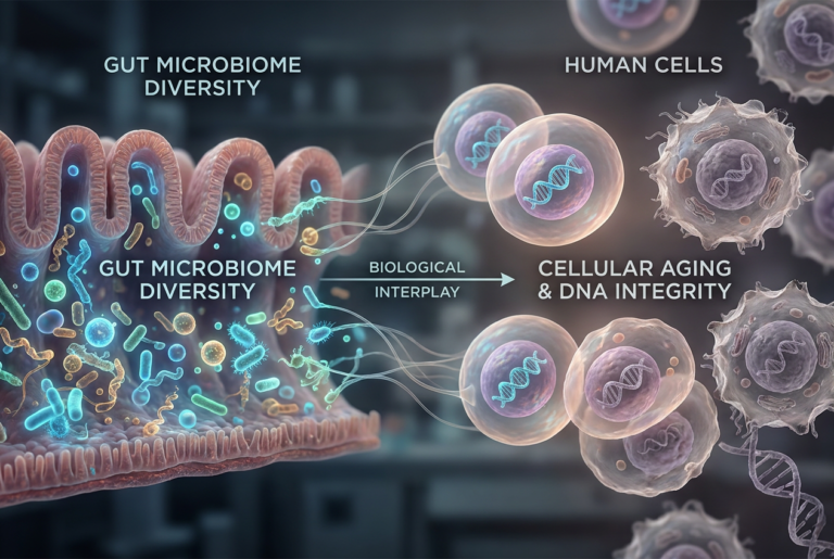 Gut Health and the Microbiome: How Your Gut Influences Cellular Aging